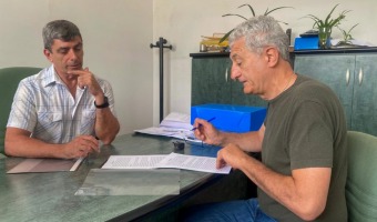 BARRERA FIRM UN ACUERDO PARA FINALIZAR LA OBRA DE REPOTENCIACIN ELCTRICA